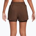 Pantaloncini da donna Nike One Dri-Fit High-Waisted 3" 2In1 cacao wow/white 2