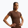 Maglia da allenamento donna Nike Pro Seamless Dri-Fit SS cacao wow 4