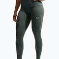 Leggings da donna Nike One Seamless Front High-Waisted camo green/white 4