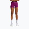 Pantaloncini da donna Nike Pro Mid-Rise Biker 3" true berry/white