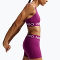 Pantaloncini da donna Nike Pro Mid-Rise Biker 3" true berry/white 5