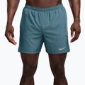 Pantaloncini da corsa da uomo Nike Miler Dri-Fit 2in1 5" IF2044 smokey blue/cerulean