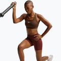 Reggiseno sportivo da donna Nike Swoosh Medium Support cacao wow/white 6