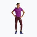 Leggings da corsa da donna Nike Tempo Swoosh Run High-Waisted 7/8 mystic dates/white 2
