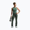 Leggings da donna Nike One High Waisted Flared camo green/white 2
