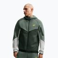 Felpa da uomo Nike Tech Windrunner Full Zip camo green/black spruce/chrome yellow