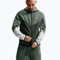 Felpa da uomo Nike Tech Windrunner Full Zip camo green/black spruce/chrome yellow 4