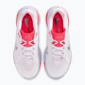 Scarpe da allenamento donna Nike Hybrid RN white/laser crimson/metallic silver 3