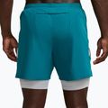 Pantaloncini da corsa da uomo Nike Miler Dri-Fit 2in1 5" bright spruce 2