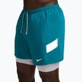Pantaloncini da corsa da uomo Nike Miler Dri-Fit 2in1 5" bright spruce 3