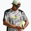 Maglia da corsa da uomo Nike Dri-FIT Printed SS smoke grey/black/light lemon twist 4