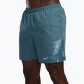 Pantaloncini da corsa da uomo Nike Miler smokey blue/cerulean 3