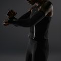 Pantaloncini da corsa da donna Nike Tempo Flash black 9