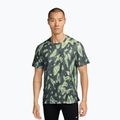 Maglia da corsa da uomo Nike Miler Dri-Fit UV camo green