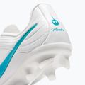Scarpe da calcio bambino Nike Tiempo Maestro Academy Jr FG/MG white/white/dusty cactus 7