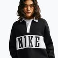 Felpa donna Nike Studio Fleece Medium Weight total black/sail/sail 4
