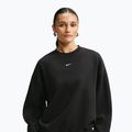 Felpa donna Nike Studio Fleece Medium Weight total black/sail 4