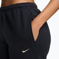 Pantaloni da donna Nike Studio Fleece total black/sail 3