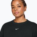 Felpa donna Nike Studio Fleece total black/sail 3