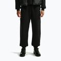 Pantaloni da donna Nike Studio Fleece Medium Weight total black/sail