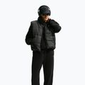 Pantaloni da donna Nike Studio Fleece Medium Weight total black/sail 4