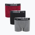 Boxer da bambino Jordan JHB Flight Cotton Essential 3 paia gym red