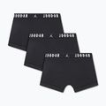 Boxer da uomo Nike Jordan Flight Cotton Trunk 3pk nero 2