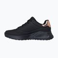 Scarpe da donna Skechers Uno Lite Shimmer Along nere 3