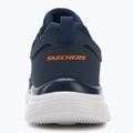 SKECHERS Burns Agoura, scarpe da uomo blu/arancione 6