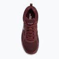 SKECHERS Burns Agoura scarpe da uomo bordeaux 5