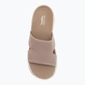 Ciabatte da donna SKECHERS Go Walk Arch Fit 2.0 Dakota brown 5