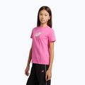 Maglietta per bambini New Balance Jersey Stacked Logo Tee pink satin 4