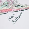 Set bambino New Balance Floral Shoe Graphic Tee and Legging nb bright white 6