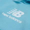 Felpa per bambini New Balance BB Stacked Logo Hoodie taffy blue 3