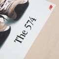 Maglietta per bambini New Balance 574 Shoe Graphic Tee timberwolf 8