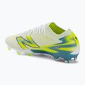 Scarpe da calcio New Balance Furon Pro V9 FG white/alkaline green 3