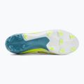 Scarpe da calcio New Balance Furon Pro V9 FG white/alkaline green 4