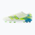 Scarpe da calcio New Balance Furon Pro V9 FG white/alkaline green 3