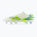 Scarpe da calcio New Balance Furon Pro V9 SG white/alkaline green 3