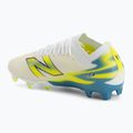 Scarpe da calcio New Balance Furon Team V9 FG white/alkaline green 3