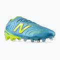 Scarpe da calcio New Balance Tekela Elite Low V5 FG metallic blue/alkaline green/team navy