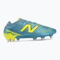 Scarpe da calcio New Balance Tekela Elite Low V5 SG metallic blue/alkaline green/team navy 2