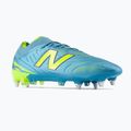 Scarpe da calcio New Balance Tekela Elite Low V5 SG metallic blue/alkaline green/team navy