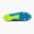 Scarpe da calcio New Balance Tekela Elite Low V5 SG metallic blue/alkaline green/team navy 3