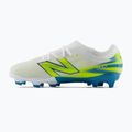Scarpe da calcio bambino New Balance Furon Team V9 FG white/alkaline green 3