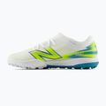 Scarpe da calcio bambino New Balance Furon Team V9 TF white/alkaline green 2