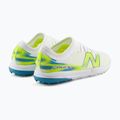 Scarpe da calcio bambino New Balance Furon Team V9 TF white/alkaline green 4