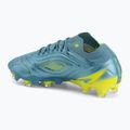 Scarpe da calcio New Balance Tekela Pro Low V5 FG metallic blue/alkaline green/Team Navy 3
