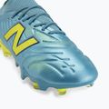 Scarpe da calcio New Balance Tekela Pro Low V5 FG metallic blue/alkaline green/Team Navy 7