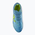 Scarpe da calcio New Balance Tekela Pro Low V5 FG metallic blue/alkaline green/Team Navy 4